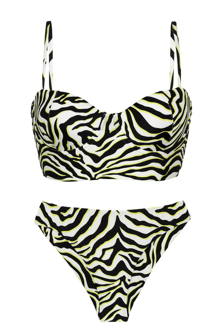 Product Front: Rio De Sol Conjunto Set Wild-Black Balconet-Anna Nice