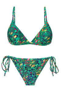 Product Front: Rio De Sol Conjunto Set Wilds Tri-Fixo Cheeky-Tie