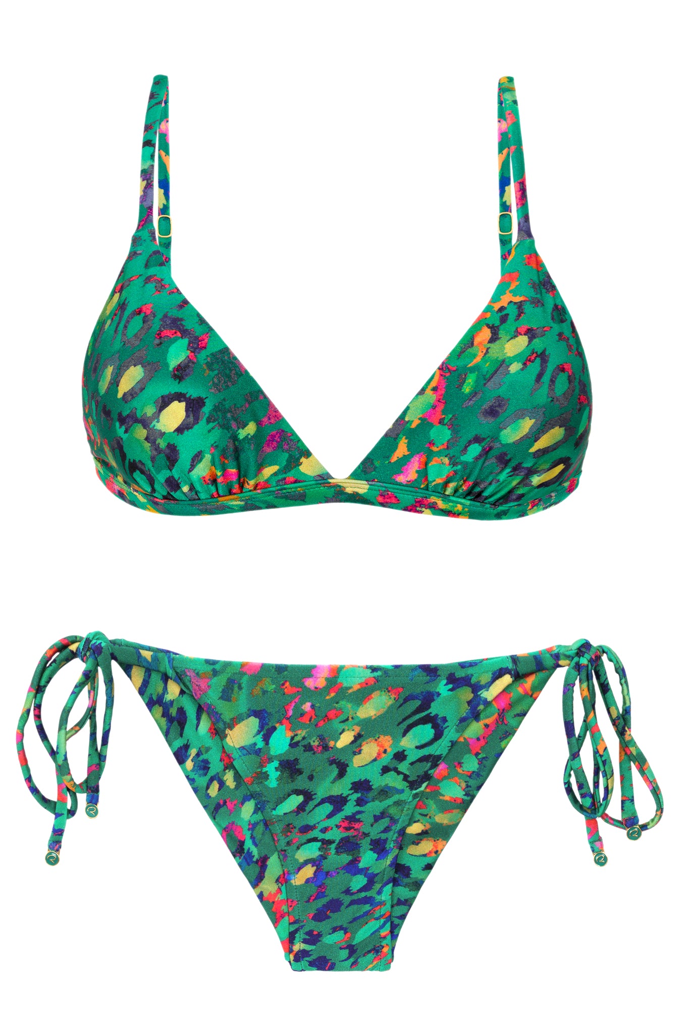 Product Front: Rio De Sol Conjunto Set Wilds Tri-Fixo Cheeky-Tie