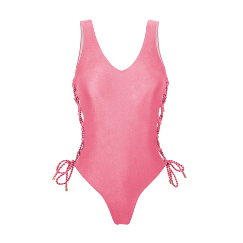 Product Front: Rio De Sol Una Pieza Shimmer-Confetti Zoe