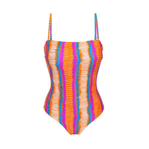 Product Front: Rio De Sol Una Pieza Stripes Cleo