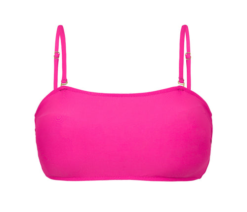 Product Front: Rio De Sol Sostén Top Amaranto Bandeau-Reto