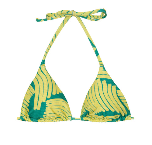 Product Front: Rio De Sol Sostén Top Banana Yellow Invisible