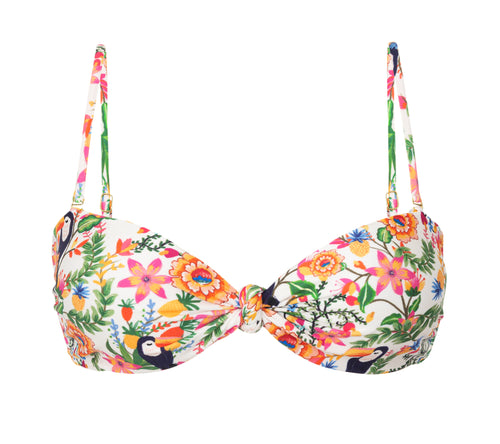 Product Front: Rio De Sol Sostén Top Boho Bandeau-Joy