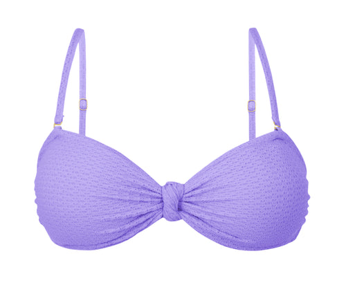 Product Front: Rio De Sol Sostén Top Bora-Lavanda Bandeau-Joy
