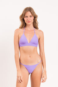 Model Front: Rio De Sol Sostén Top Bora-Lavanda Tri-Cos