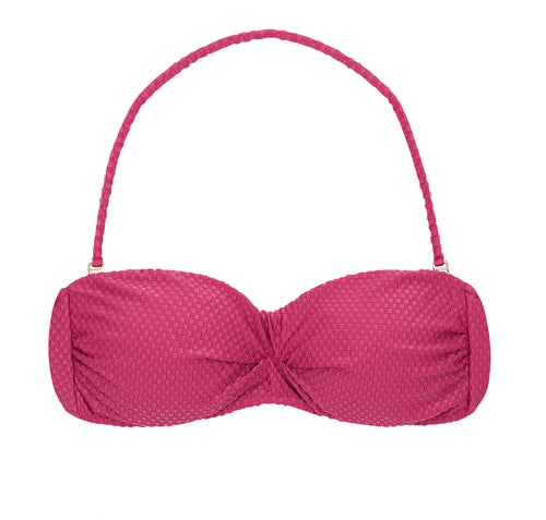 Product Front: Rio De Sol Sostén Top Cloque Lichia Bandeau