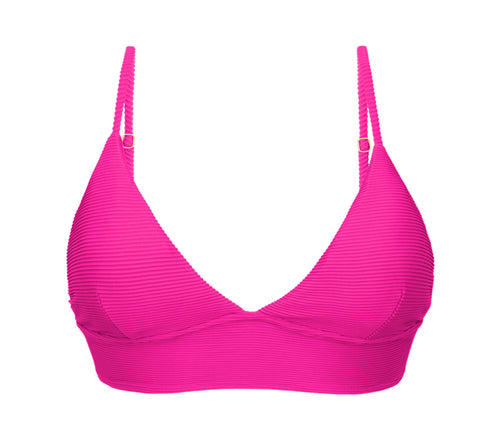 Product Front: Rio De Sol Sostén Top Cotele-Amaranto Tri-Tank