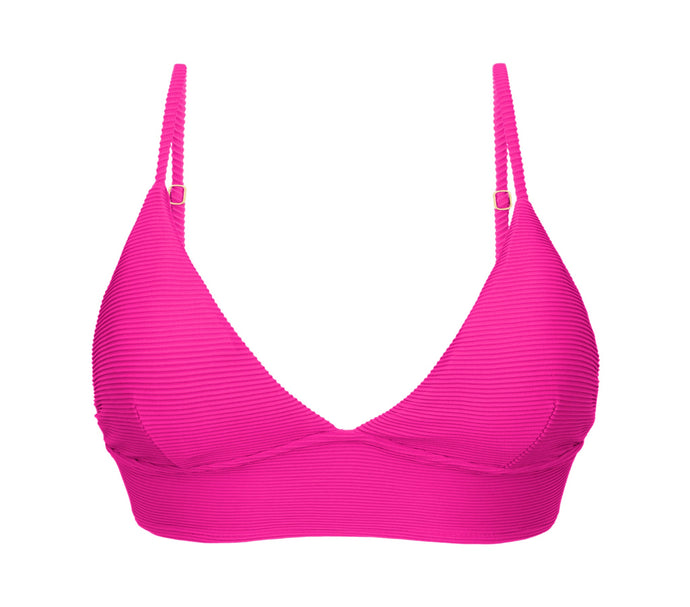 Product Front: Rio De Sol Sostén Top Cotele-Amaranto Tri-Tank