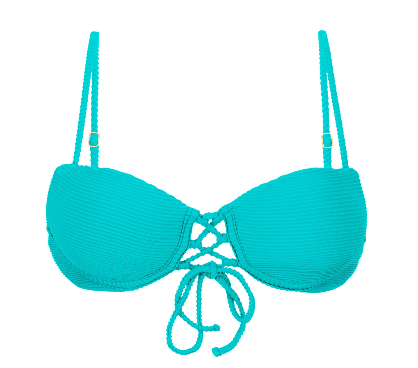 Product Front: Rio De Sol Sostén Top Cotele-Jade Balconet-Pushup