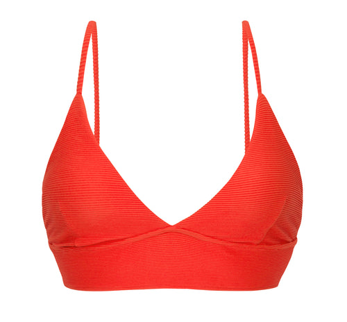 Product Front: Rio De Sol Sostén Top Cotele-Tomate Tri-Tank