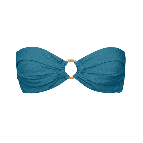 Product Front: Rio De Sol Sostén Top Crespinho-Atlantico Mavi