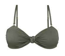 Cargar imagen en el visor de la galería, Product Front: Rio De Sol Sostén Top Croco Bandeau-Joy
