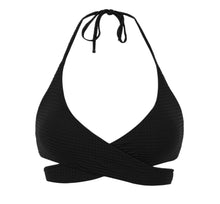 Cargar imagen en el visor de la galería, Product Front: Rio De Sol Sostén Top Dots-Black Kate
