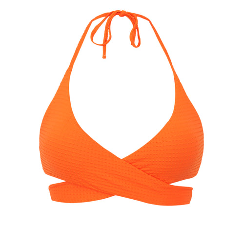 Product Front: Rio De Sol Sostén Top Dots-Orange Kate