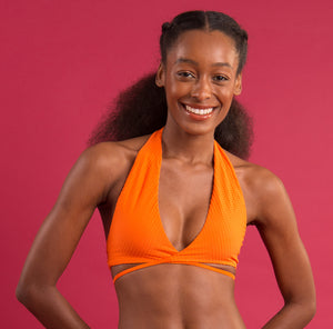 Image 12: Rio De Sol Sostén Top Dots-Orange Kate