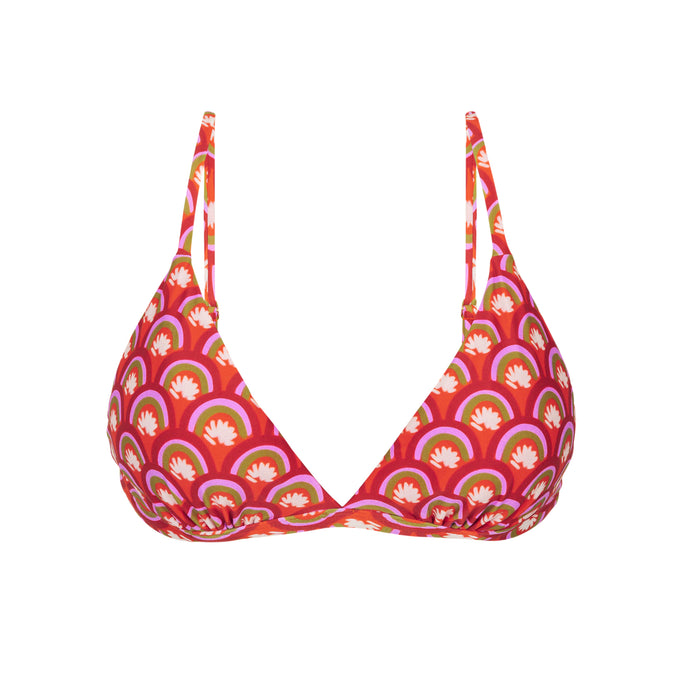 Product Front: Rio De Sol Sostén Top Floral-Scales Tri-Fixo