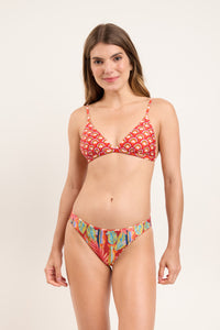 Image 08: Rio De Sol Sostén Top Floral-Scales Tri-Fixo