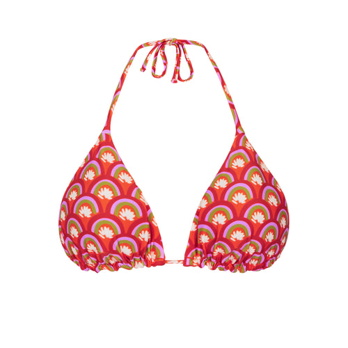Product Front: Rio De Sol Sostén Top Floral-Scales Tri-Inv