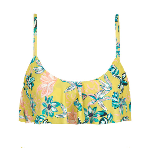 Product Front: Rio De Sol Sostén Top Florescer Babado