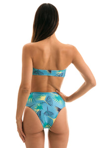 Model Back: Rio De Sol Sostén Top Flower Geometric Reto
