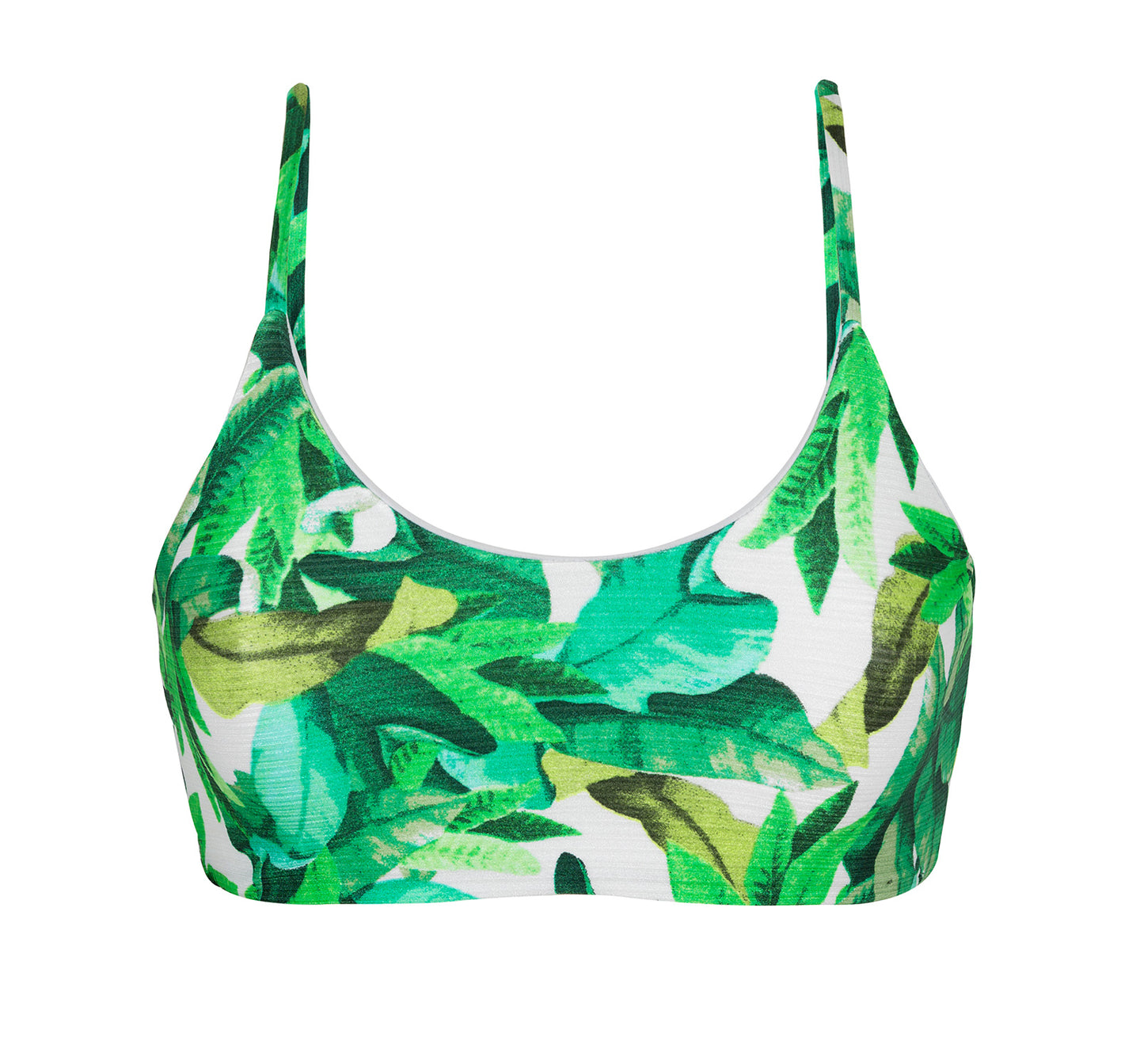 Product Front: Rio De Sol Sostén Top Folhagem Laço