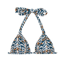 Cargar imagen en el visor de la galería, Product Front: Rio De Sol Sostén Top Ikat Mel
