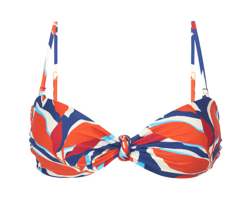Product Front: Rio De Sol Sostén Top Leaves Bandeau-Joy
