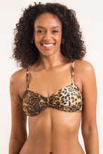 Cargar imagen en el visor de la galería, Gallery: Rio De Sol Sostén Top Leo Bandeau-Duo
