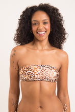 Cargar imagen en el visor de la galería, Gallery: Rio De Sol Sostén Top Leopard Bandeau-Reto
