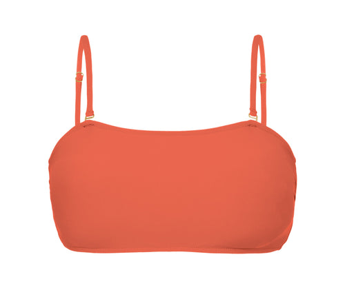 Product Front: Rio De Sol Sostén Top Light-Peach Bandeau-Reto
