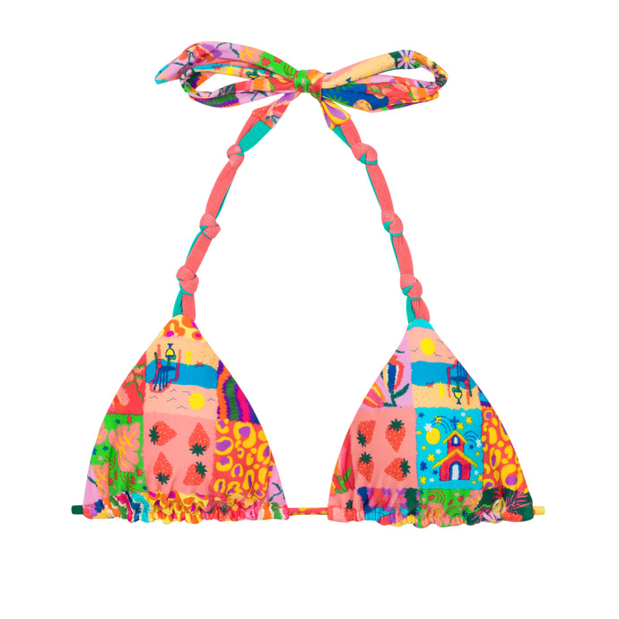 Product Front: Rio De Sol Sostén Top Love-Trip Tri-Rev