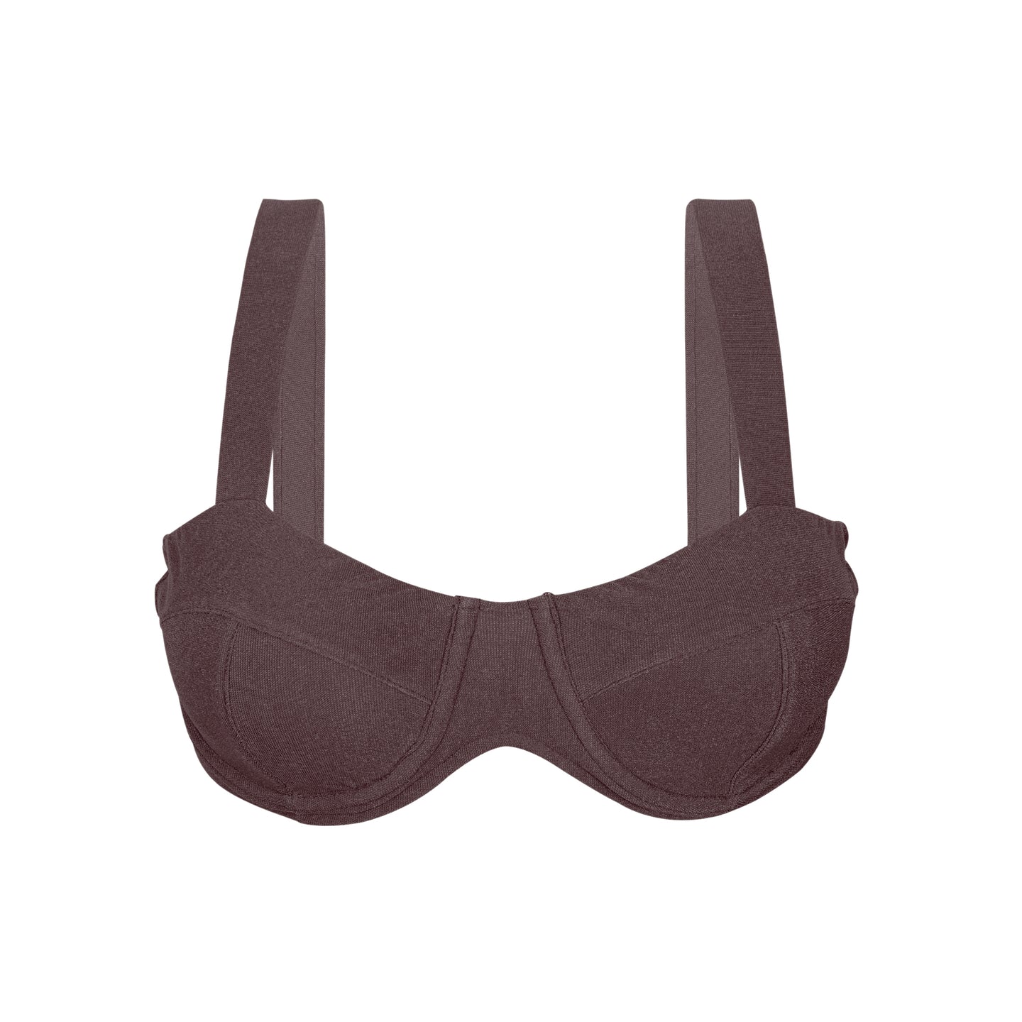 Product Front: Rio De Sol Sostén Top Malibu-Ebano Amelia
