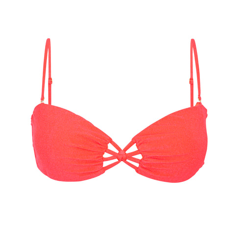 Product Front: Rio De Sol Sostén Top Malibu-Folia Bandeau-Iris