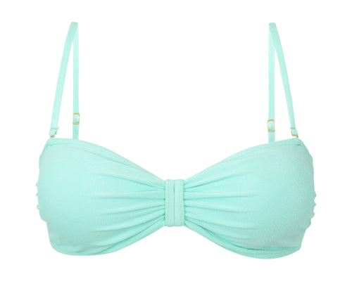 Product Front: Rio De Sol Sostén Top Malibu-Menta Bandeau-Duo