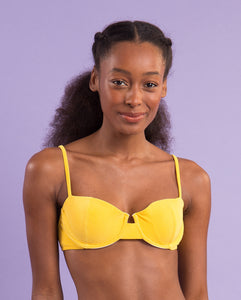 Image 10: Rio De Sol Sostén Top Malibu-Yellow Balconet