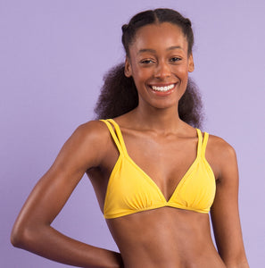 Image 10: Rio De Sol Sostén Top Malibu-Yellow Tri-Duo