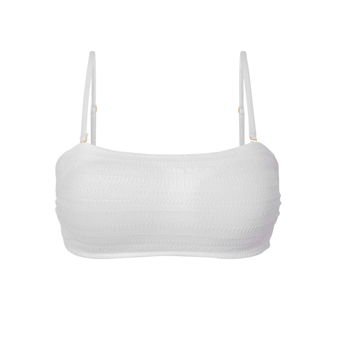 Product Front: Rio De Sol Sostén Top Memphis-White Bandeau-Reto