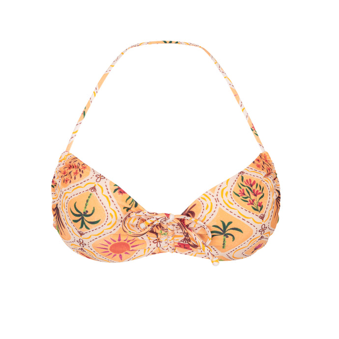 Product Front: Rio De Sol Sostén Top Mosaico Corine