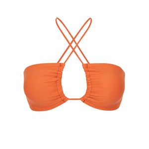 Product Front: Rio De Sol Sostén Top Ocre Camille
