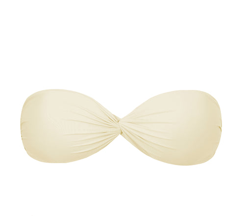 Product Front: Rio De Sol Sostén Top Off-White Twist
