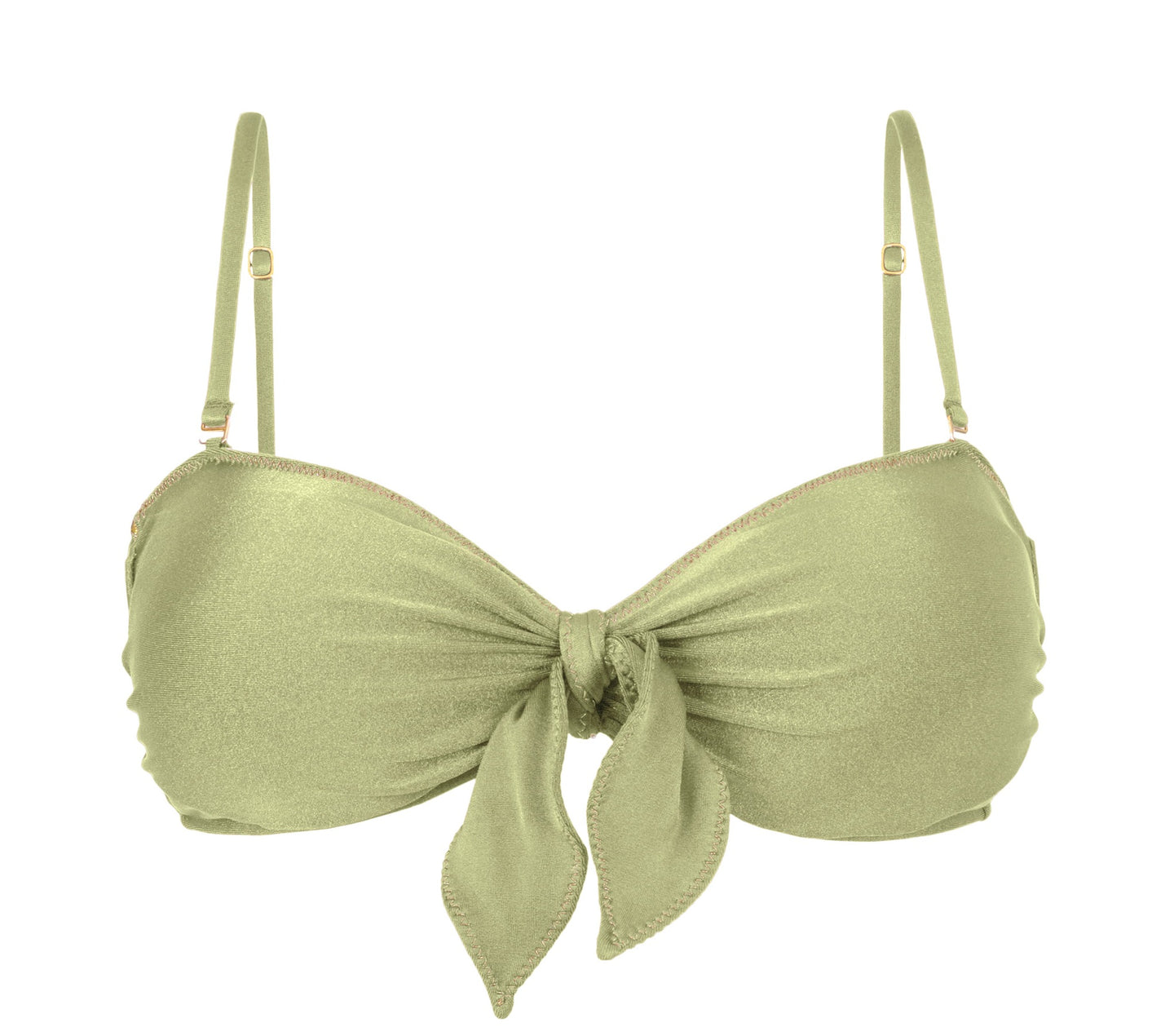 Product Front: Rio De Sol Sostén Top Oliva Bandeau-No