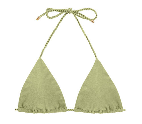Product Front: Rio De Sol Sostén Top Oliva Tri-Rope