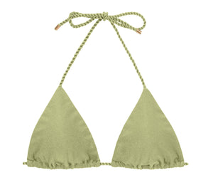 Product Front: Rio De Sol Sostén Top Oliva Tri-Rope