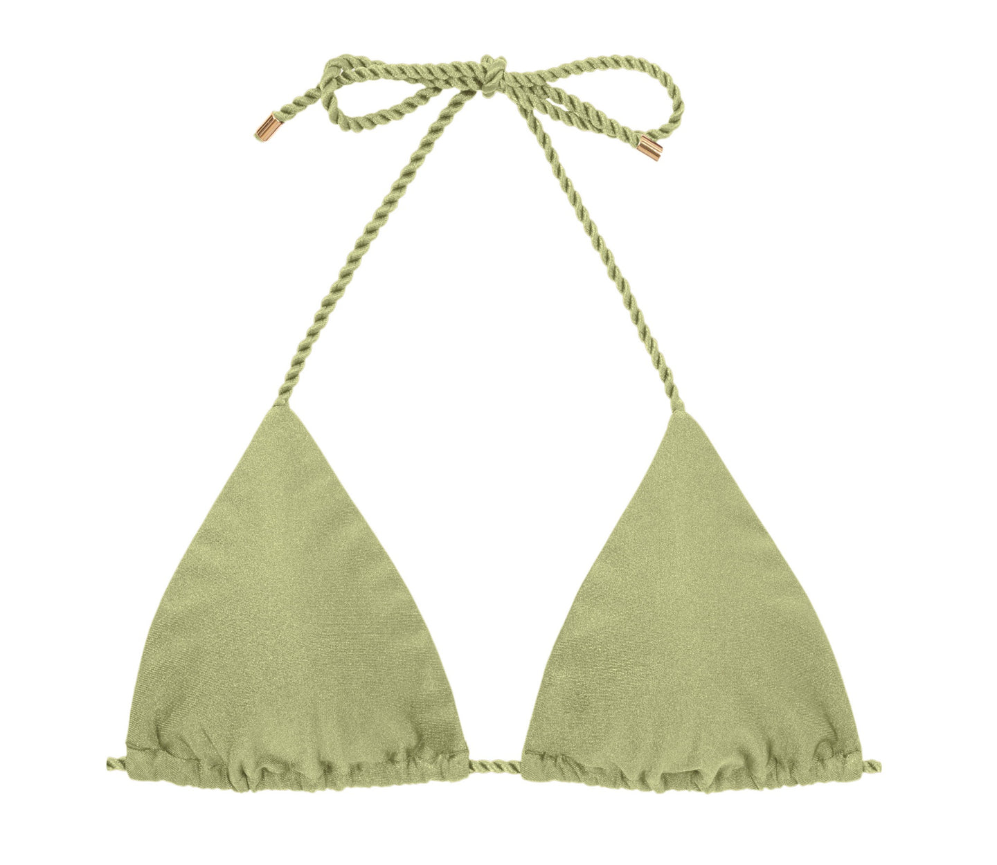 Product Front: Rio De Sol Sostén Top Oliva Tri-Rope