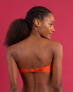 Image 08: Rio De Sol Sostén Top Paprica Bandeau-Joy