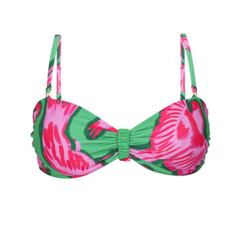 Product Front: Rio De Sol Sostén Top Parrots Bandeau-Crispy