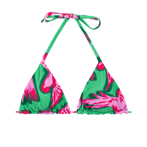 Product Front: Rio De Sol Sostén Top Parrots Tri-Inv