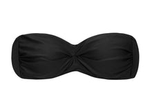 Cargar imagen en el visor de la galería, Product Front: Rio De Sol Sostén Top Preto Bandeau-Pli
