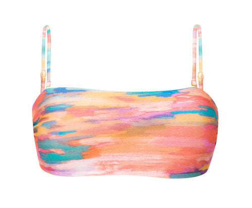 Product Front: Rio De Sol Sostén Top River Bandeau-Reto
